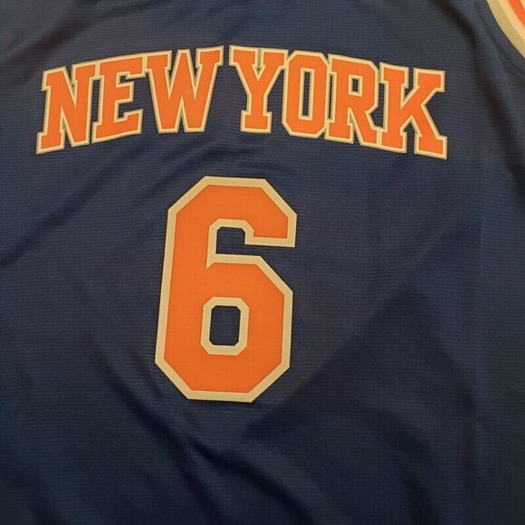 Fanatics Kristaps Porzingis New York Knicks Boys Jersey Youth Size Large Blue - Picture 2 of 7